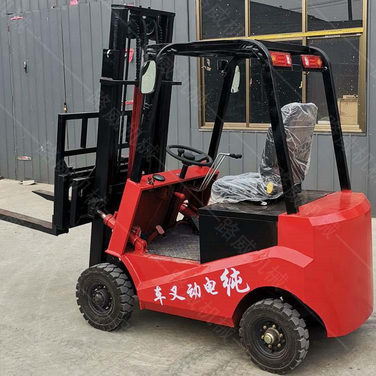   廠家出售蓄電池電動(dòng)叉車 液壓升降推高車 自動(dòng)升高電瓶叉車